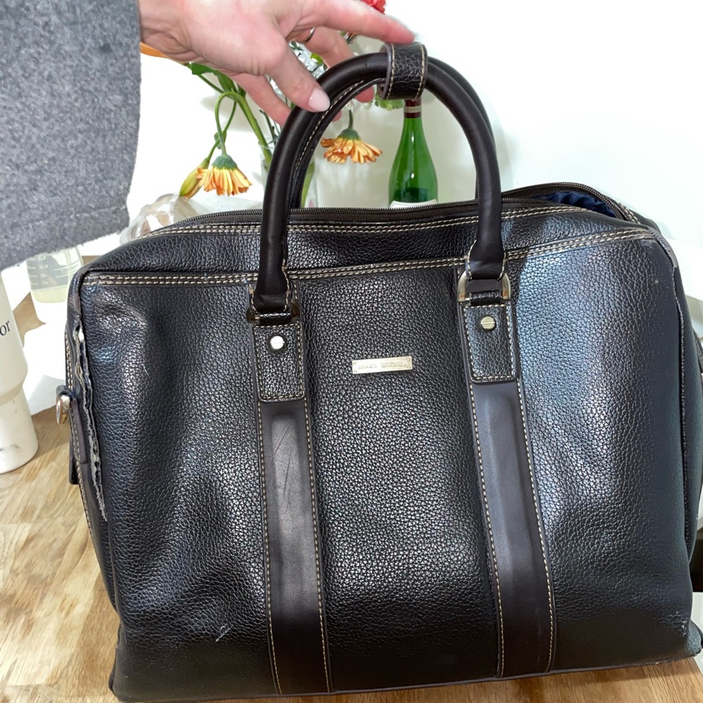 Brooks Brothers men’s leather briefcase